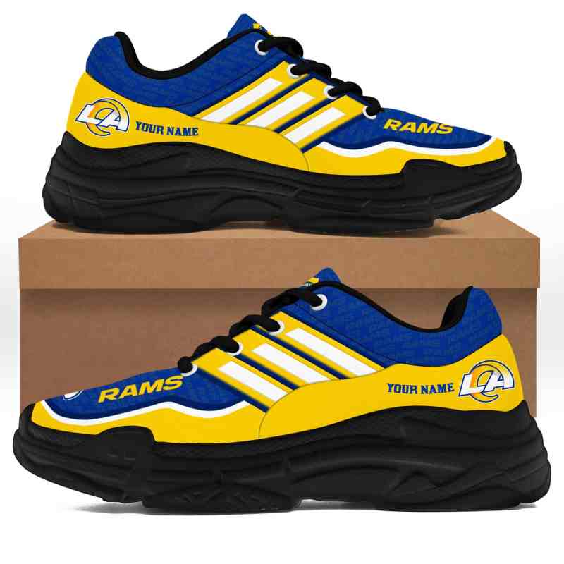 Los Angeles Rams Chunky Sneakers Side View