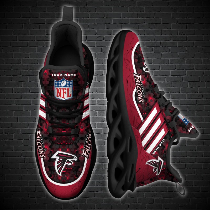Atlanta Falcons Sneakers Side View