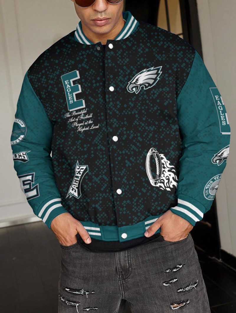 Philadelphia Eagles Varsity Jacket