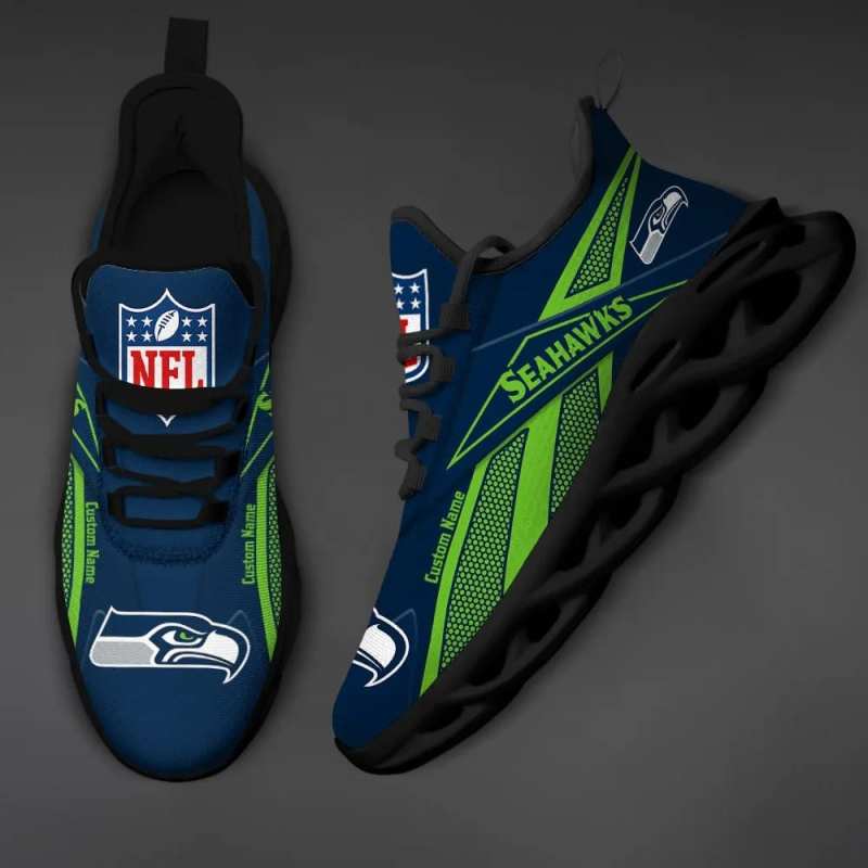 Seattle Seahawks Sneakers Lifestyle Image