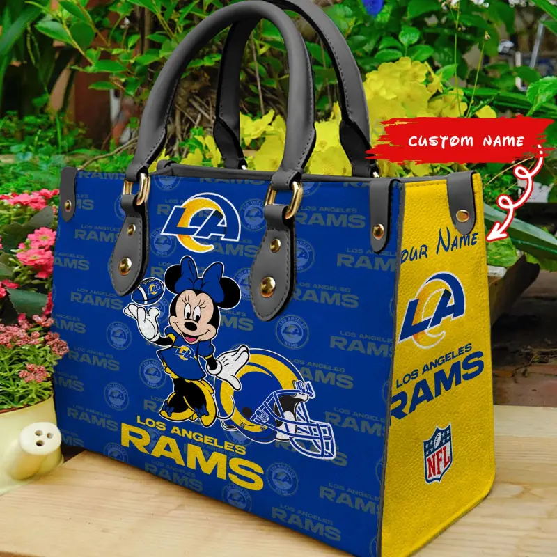 Los Angeles Rams Hand Bag Mockup 1