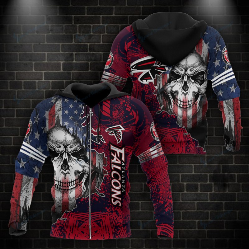 Atlanta Falcons Hoodie Side View