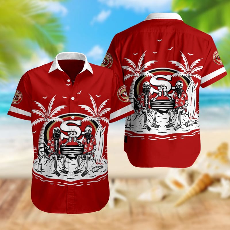 San Francisco 49ers Button Shirt Sizing Chart