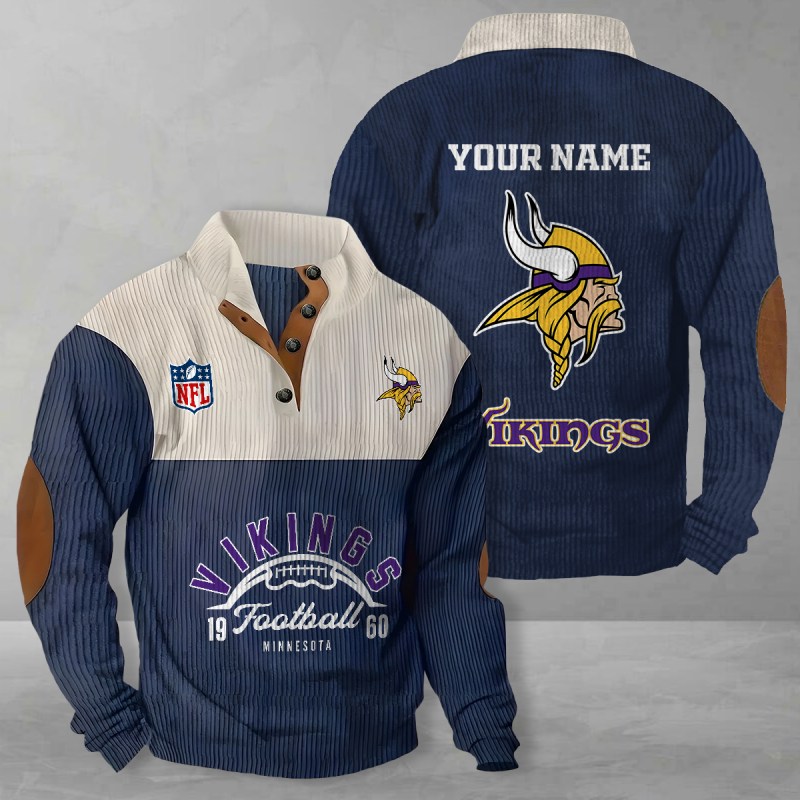 Minnesota Vikings Sweatshirt Blue