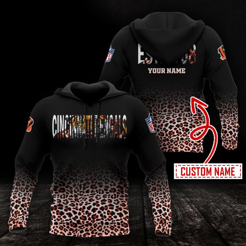 Cincinnati Bengals Personalized Hoodie