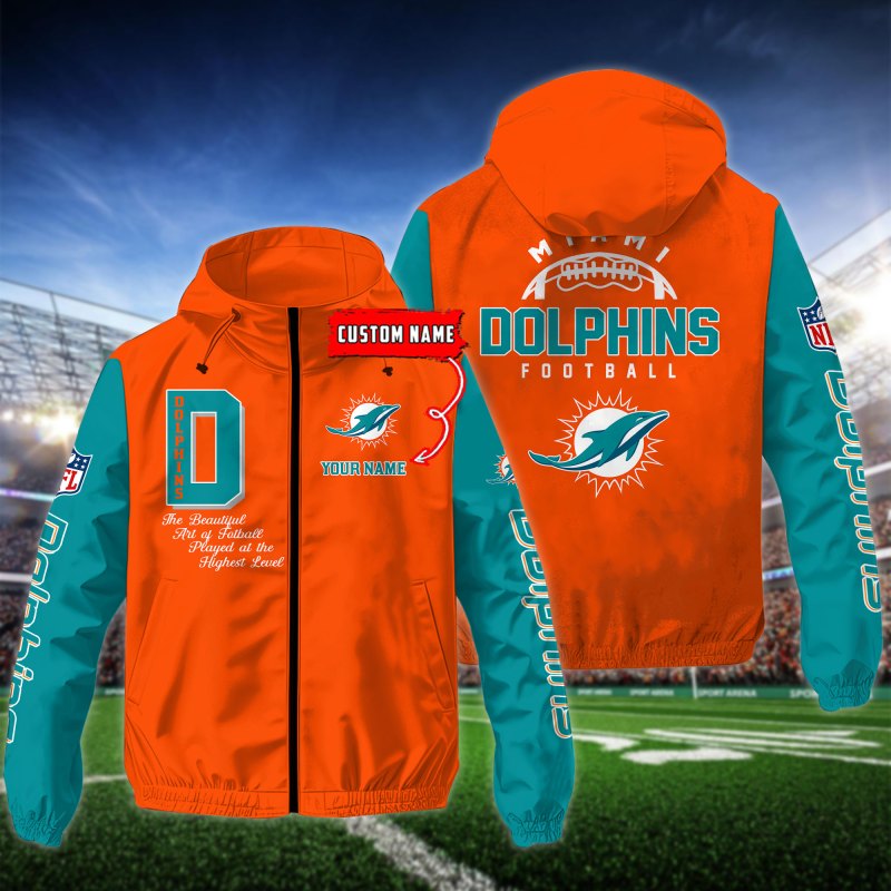Miami Dolphins Outdoor Jacket