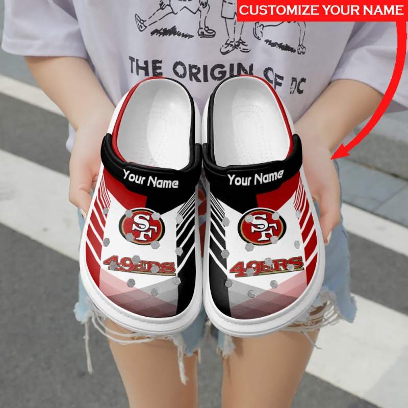 San Francisco 49ers Personalized Limited Clog