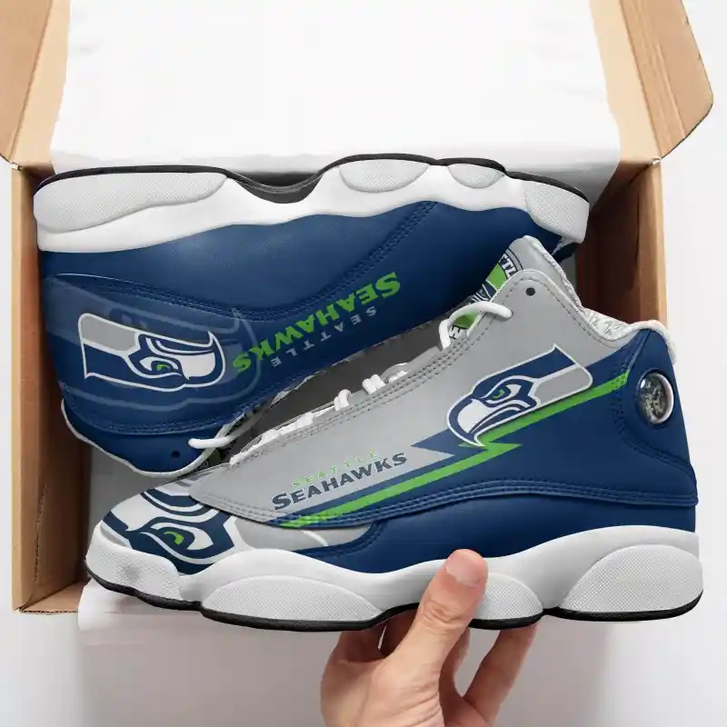 Seattle Seahawks Air JD13 Sneakers