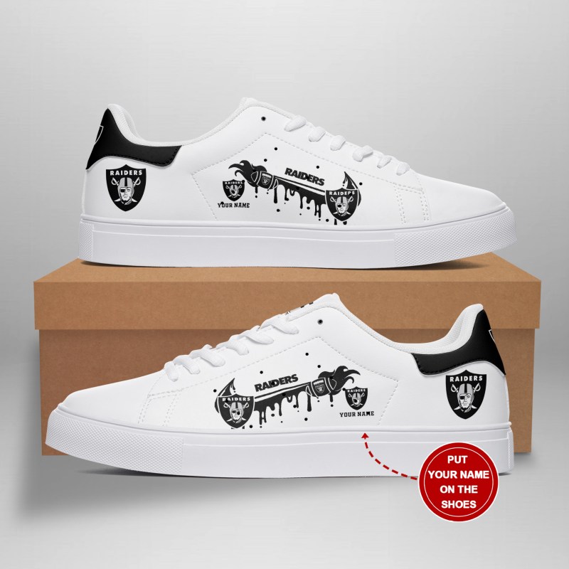 Las Vegas Raiders Personalized SS Custom Sneakers