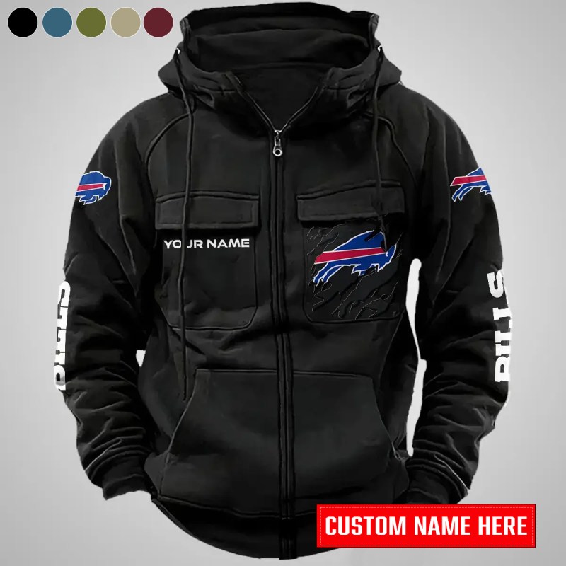 Buffalo Bills Black Hoodie