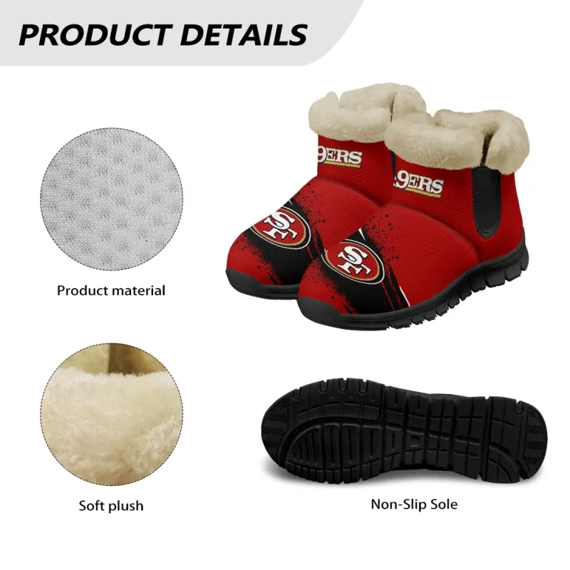 San Francisco 49ers Snow Boots 6
