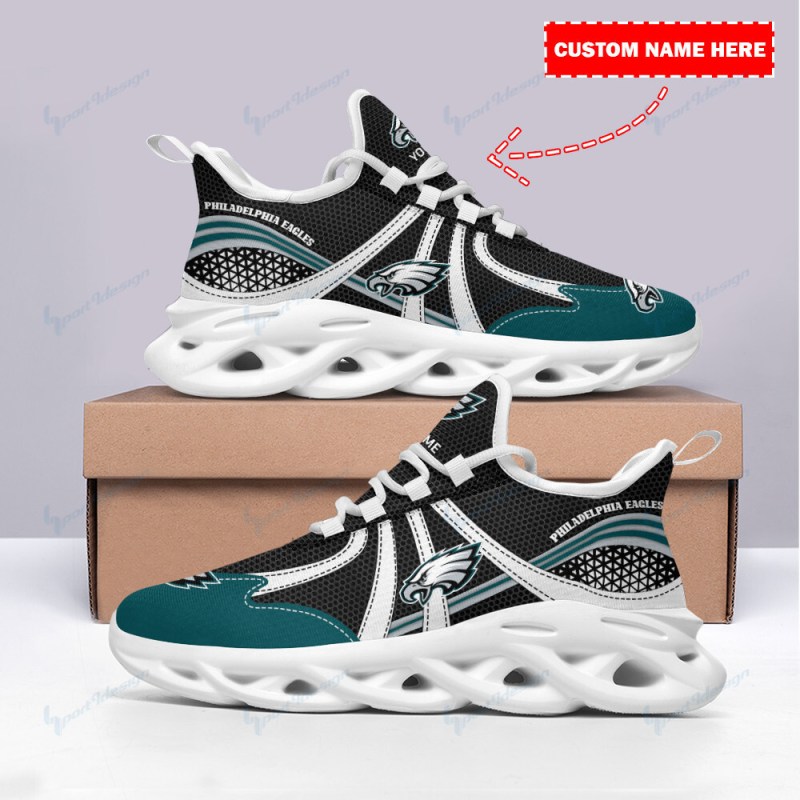 Philadelphia Eagles Personalized Yeezy Sneakers