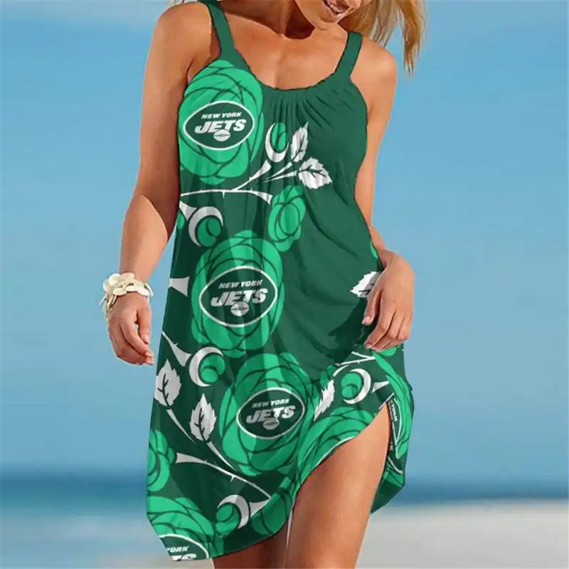 New York Jets Beach Dress