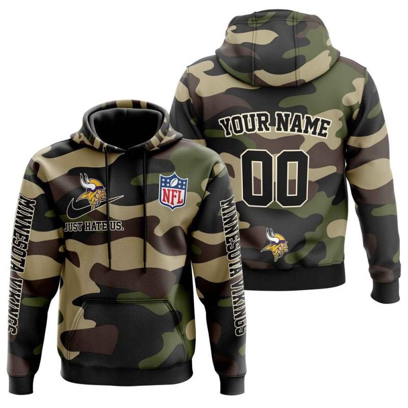 Minnesota Vikings Personalized Hoodie