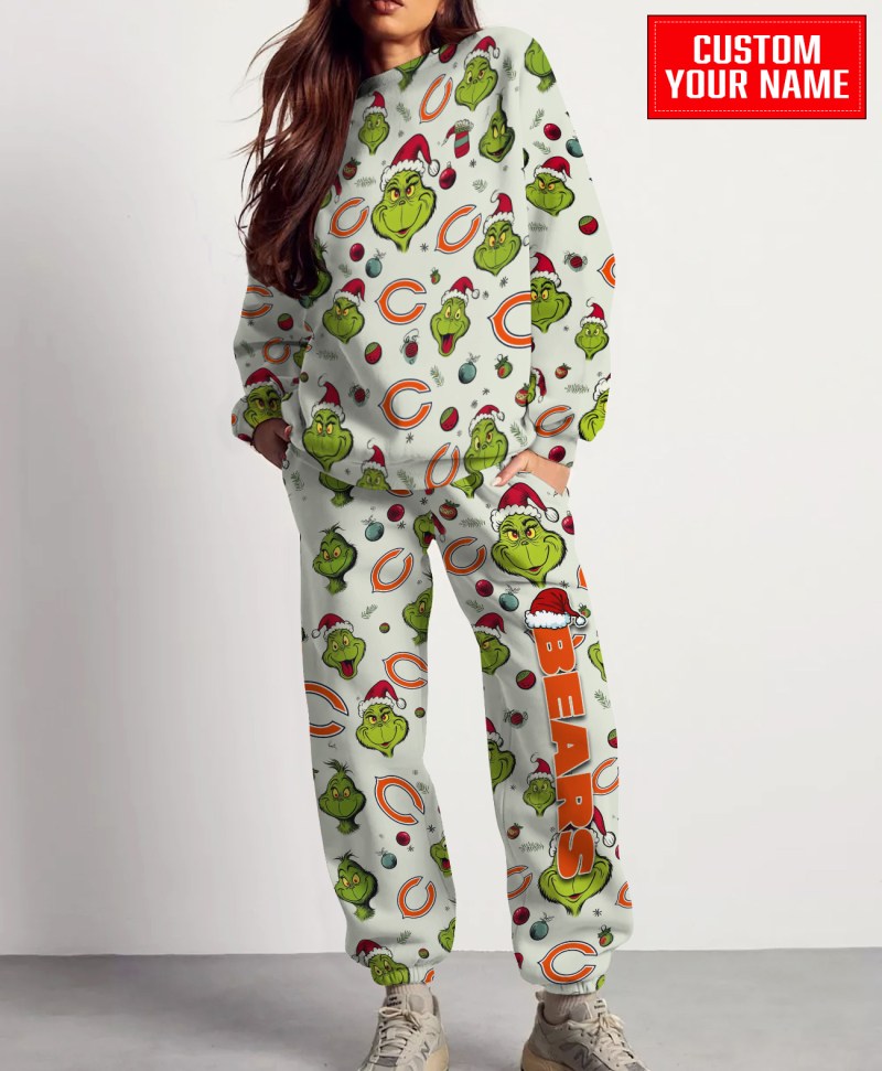 Chicago Bears Ugly Christmas Sweatsuit