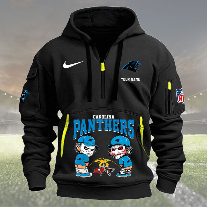 Black Carolina Panthers Hoodie