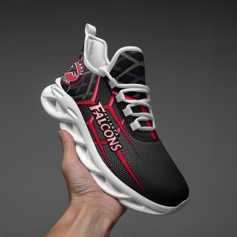 Atlanta Falcons Yezy Sneakers on the Go