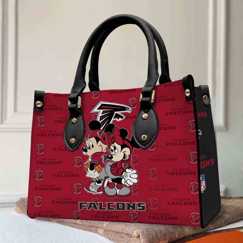 Mockup of Atlanta Falcons Hand Bag Third View
