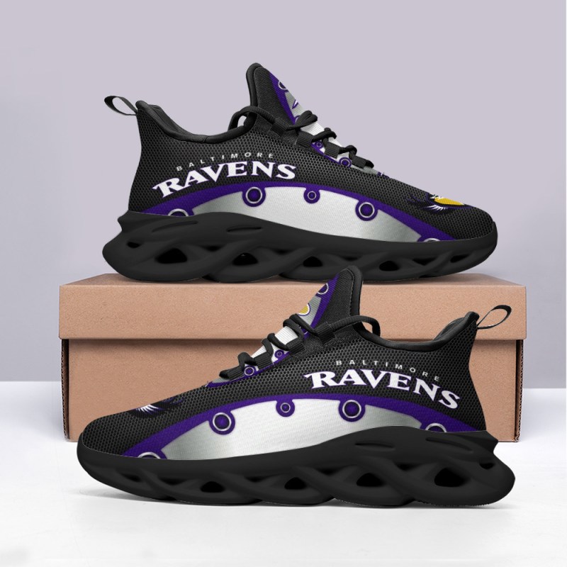 Baltimore Ravens Yezy Running Sneakers