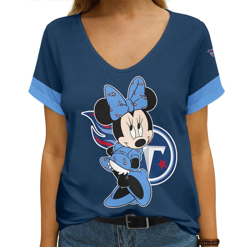 Tennessee Titans V-neck T-shirt