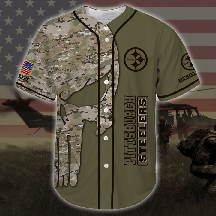 Pittsburgh Steelers Jersey Back View