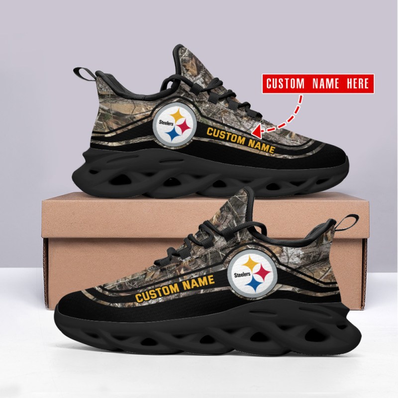 Pittsburgh Steelers Sneakers Bottom View