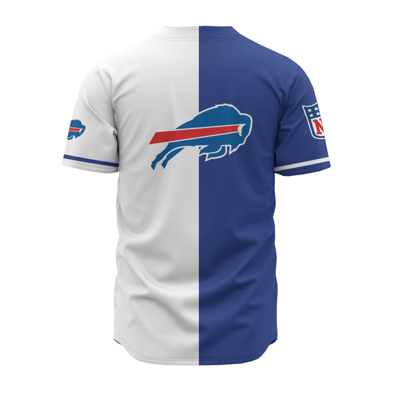 Buffalo Bills Personalized Baseball Jersey