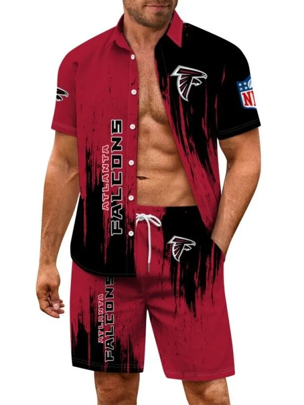 Atlanta Falcons Hawaiian Shirt and Shorts