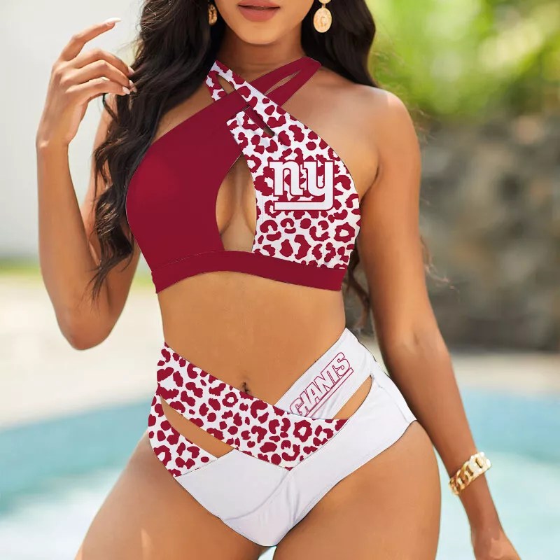 New York Giants Women's 2PCS Bikini Swimsuit
