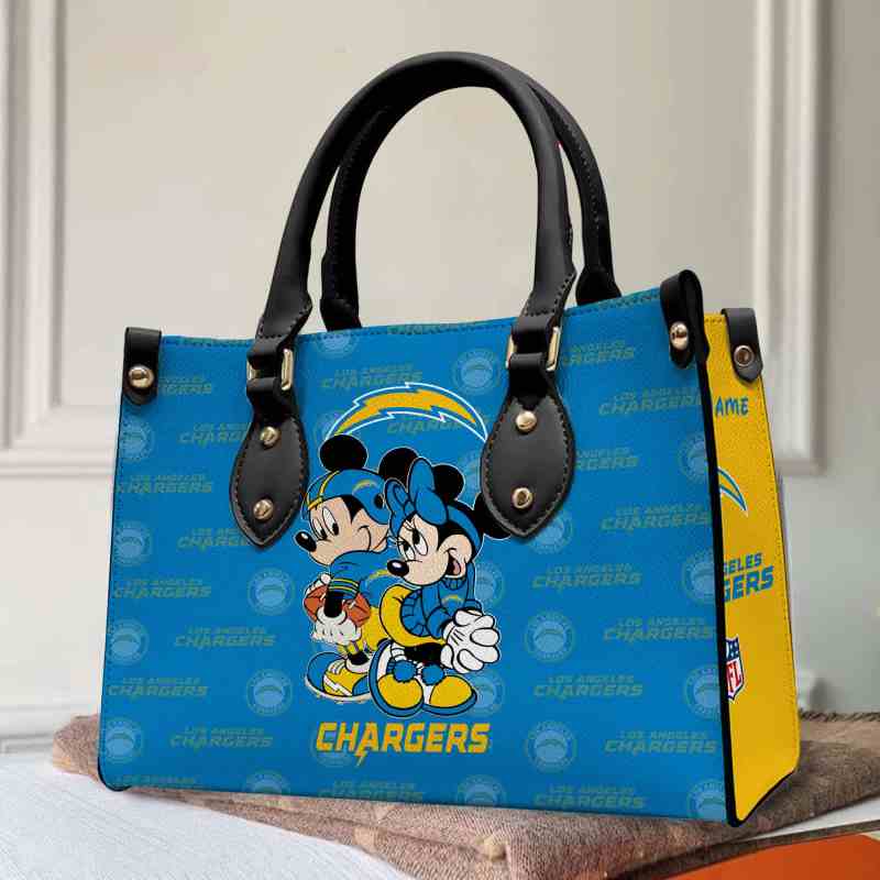 Los Angeles Chargers Personalized Hand Bag