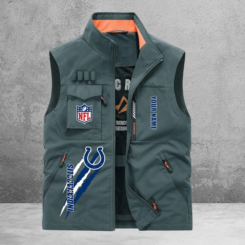 Breathable Indianapolis Colts Fishing Vest