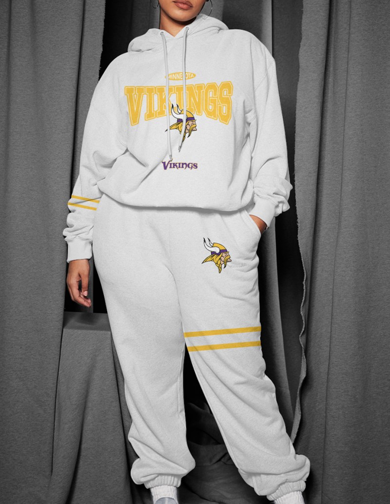 Minnesota Vikings Hoodie and Sweatpants