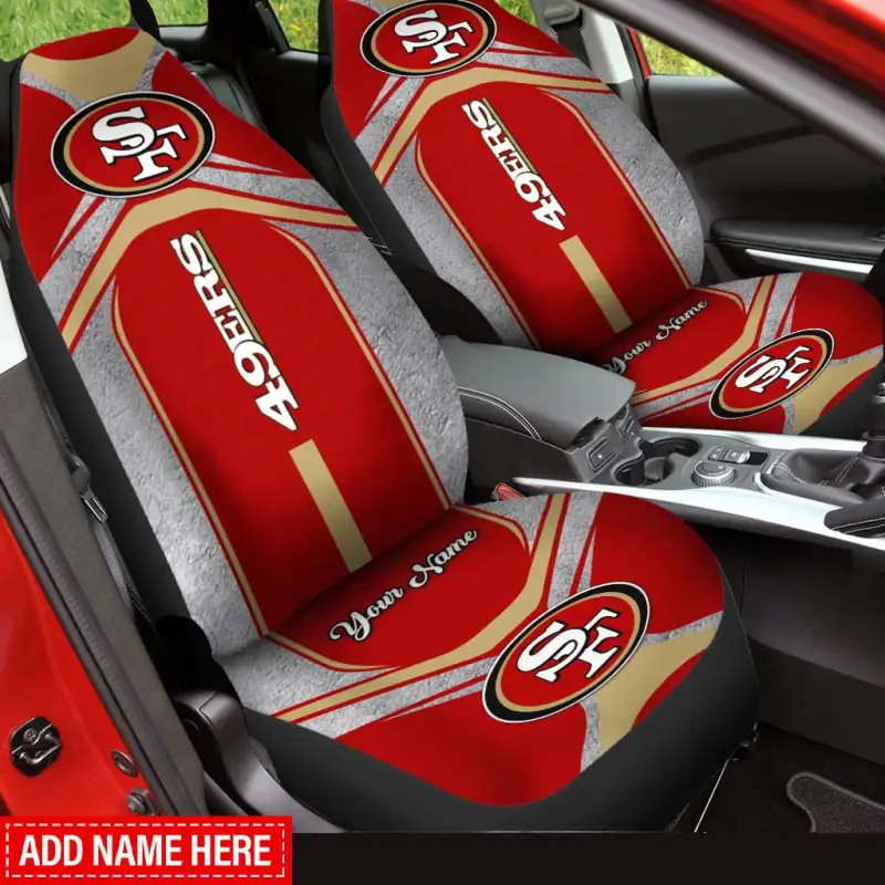San Francisco 49ers Car Seat Cover Design
