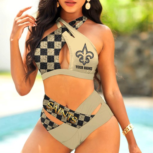 New Orleans Saints Women's Bikini Swimsuit