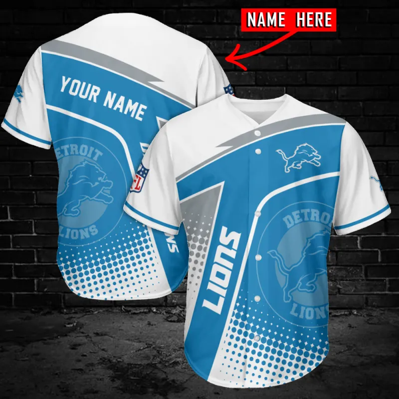Detroit Lions Personalized Jersey