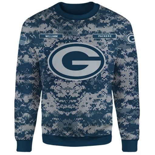 Green Bay Packers Personalized Ugly Christmas Sweater - Image 12