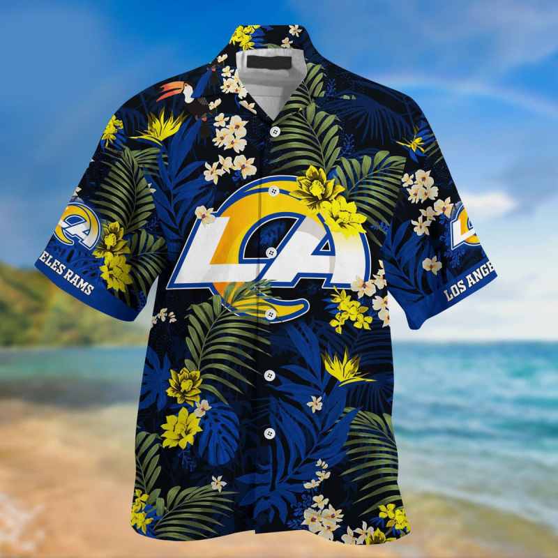 Los Angeles Rams Summer Hawaiian Shirt