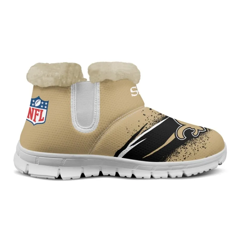 New Orleans Saints Comfy Winter Snow Boots