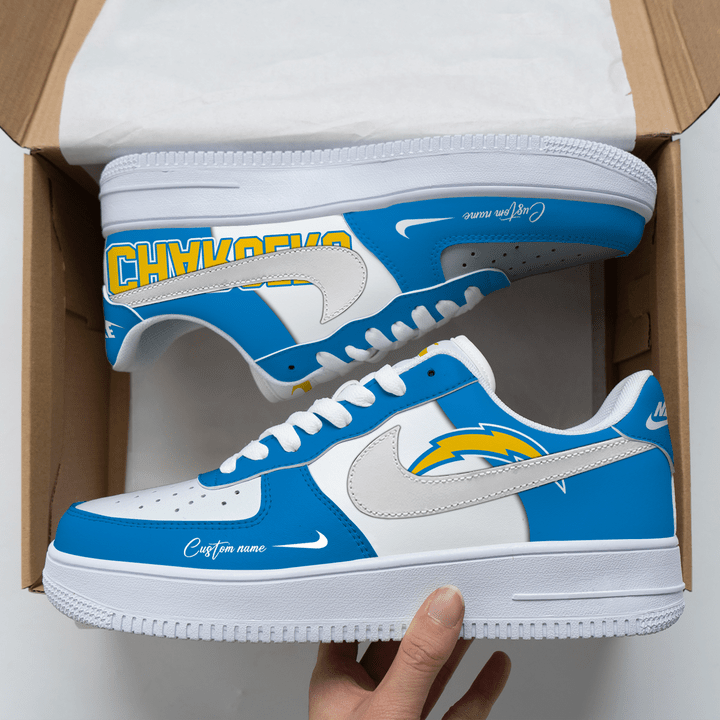 Los Angeles Chargers AF1 Shoes