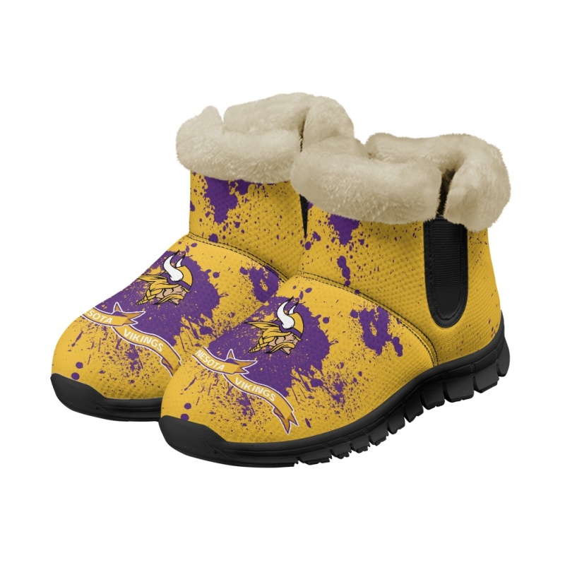Minnesota Vikings Snow Boots Lifestyle