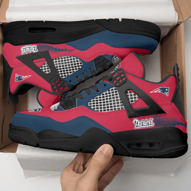 New England Patriots AJ4 Sneaker Size Chart