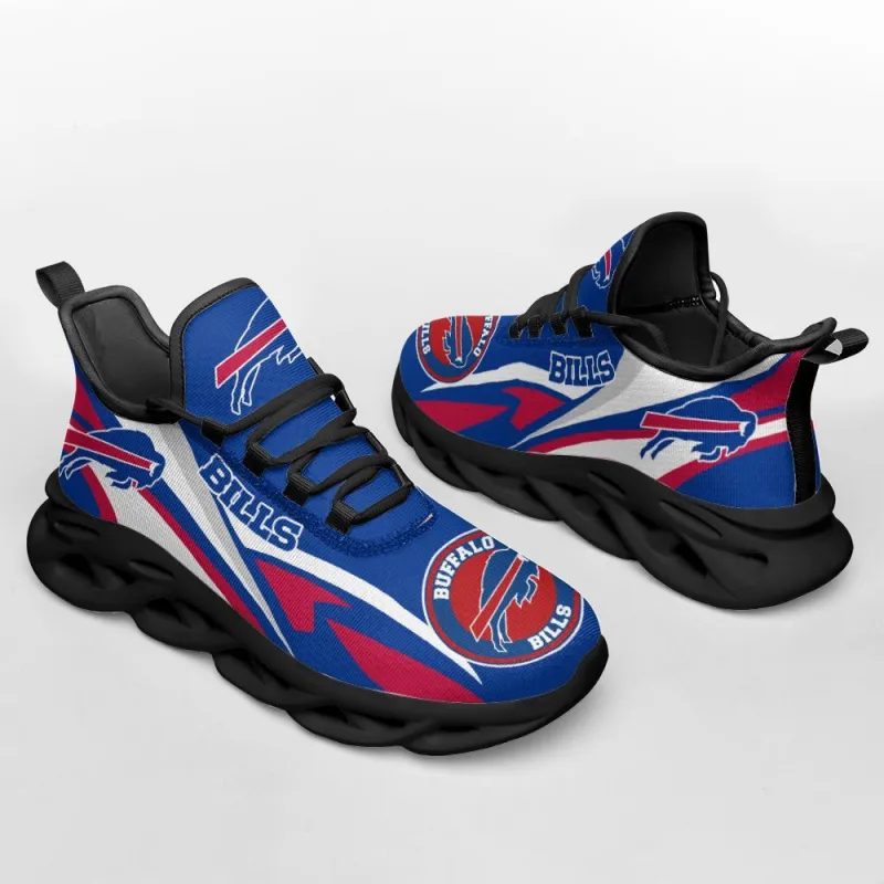 Buffalo Bills Yezy Running Sneakers Top View