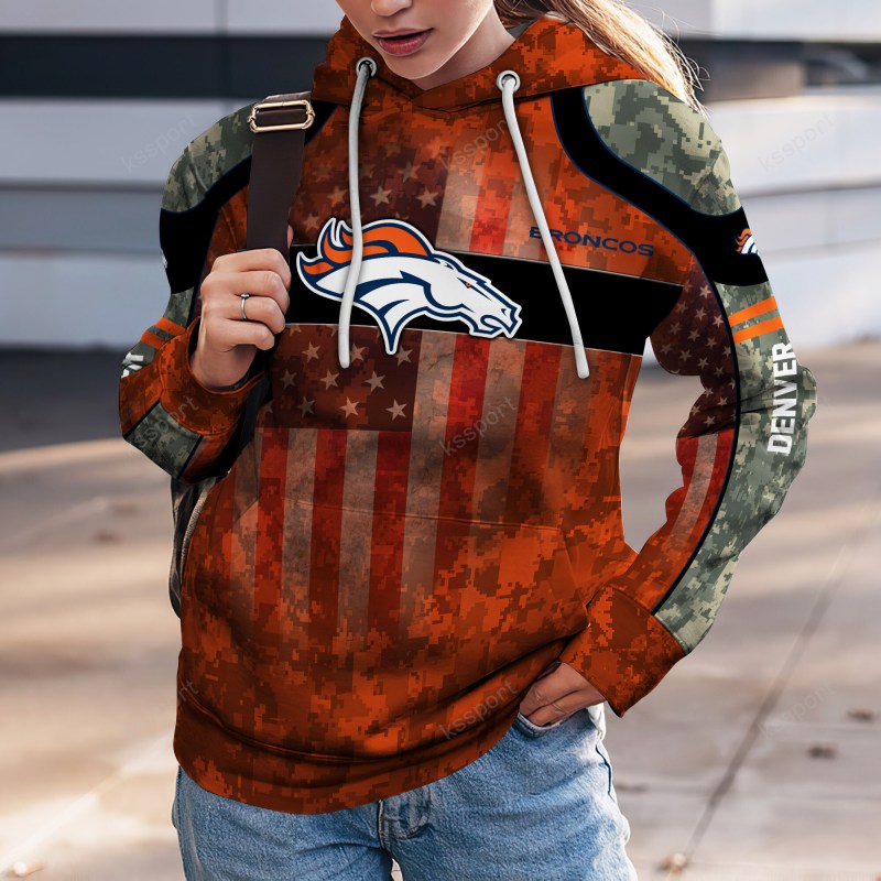 Denver Broncos Personalized Hoodie