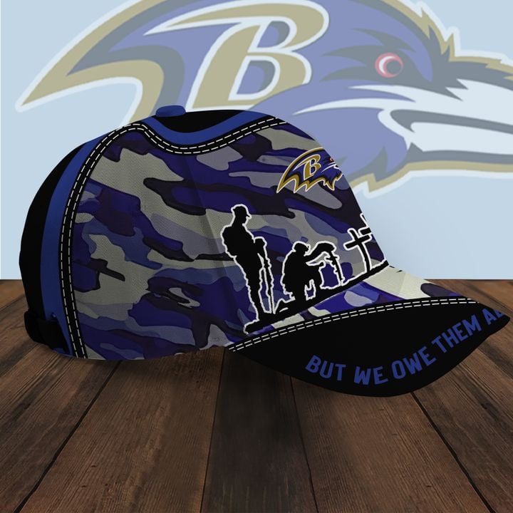 Baltimore Ravens Classic Cap Side View