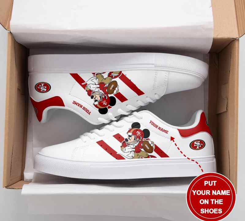 Personalized San Francisco 49ers Custom Sneakers