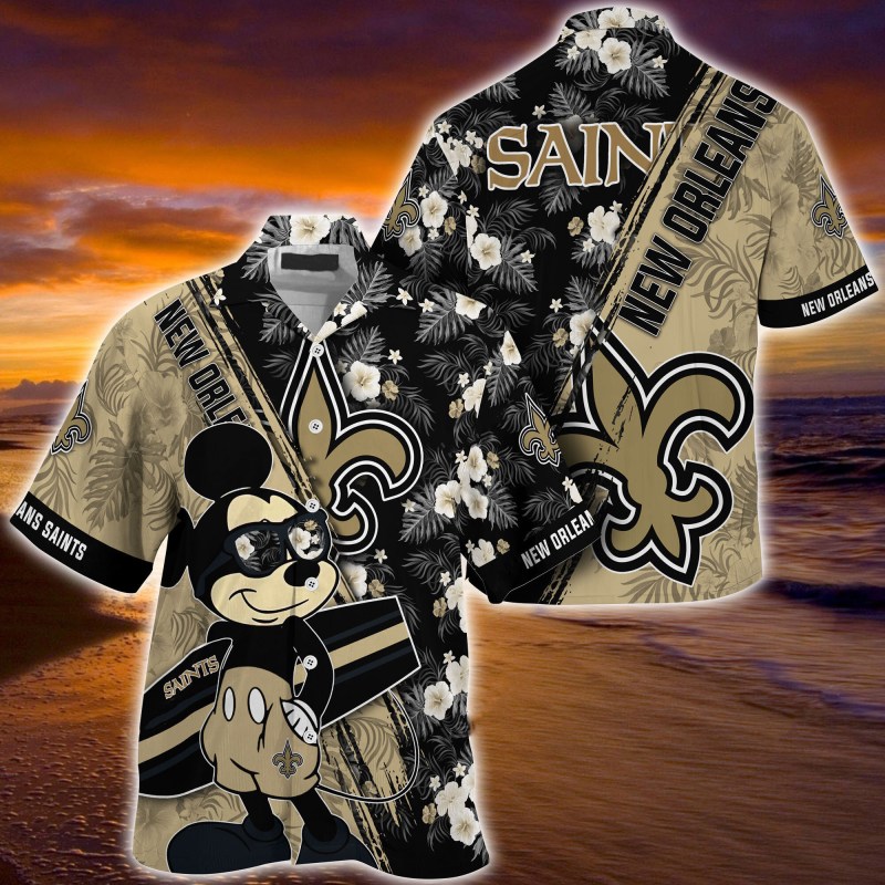 New Orleans Saints Hawaiian Shirt