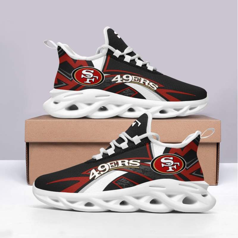 San Francisco 49ers Yezy Running Sneakers Lifestyle