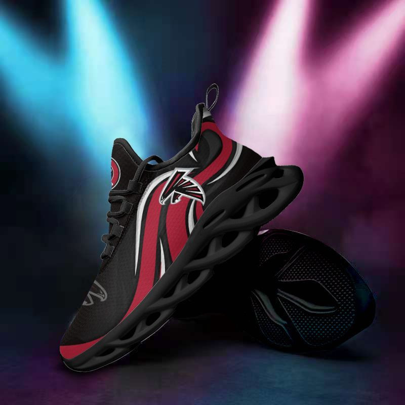 Atlanta Falcons Yezy Running Sneakers - Front View
