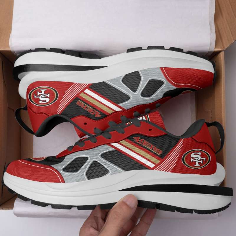 San Francisco 49ers HF3 Sneakers Side View