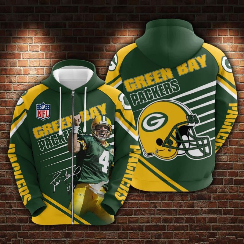 Brett Favre Green Bay Packers Limited Hoodie